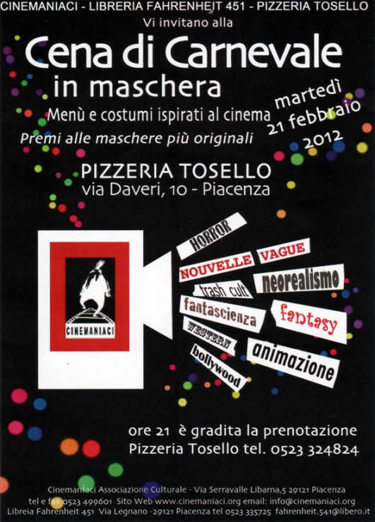 cena di carnevale