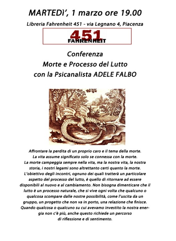 lutto conferenza