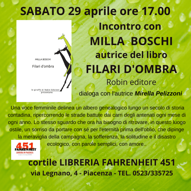 locandina Filari Boschi